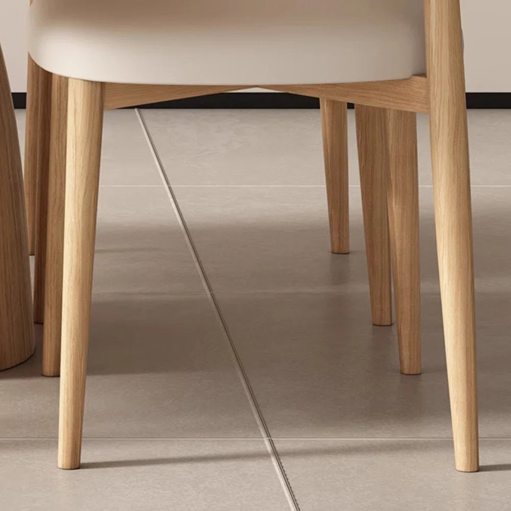 ترابيزة سفرة خشب زان - 5 قطع - HMS51