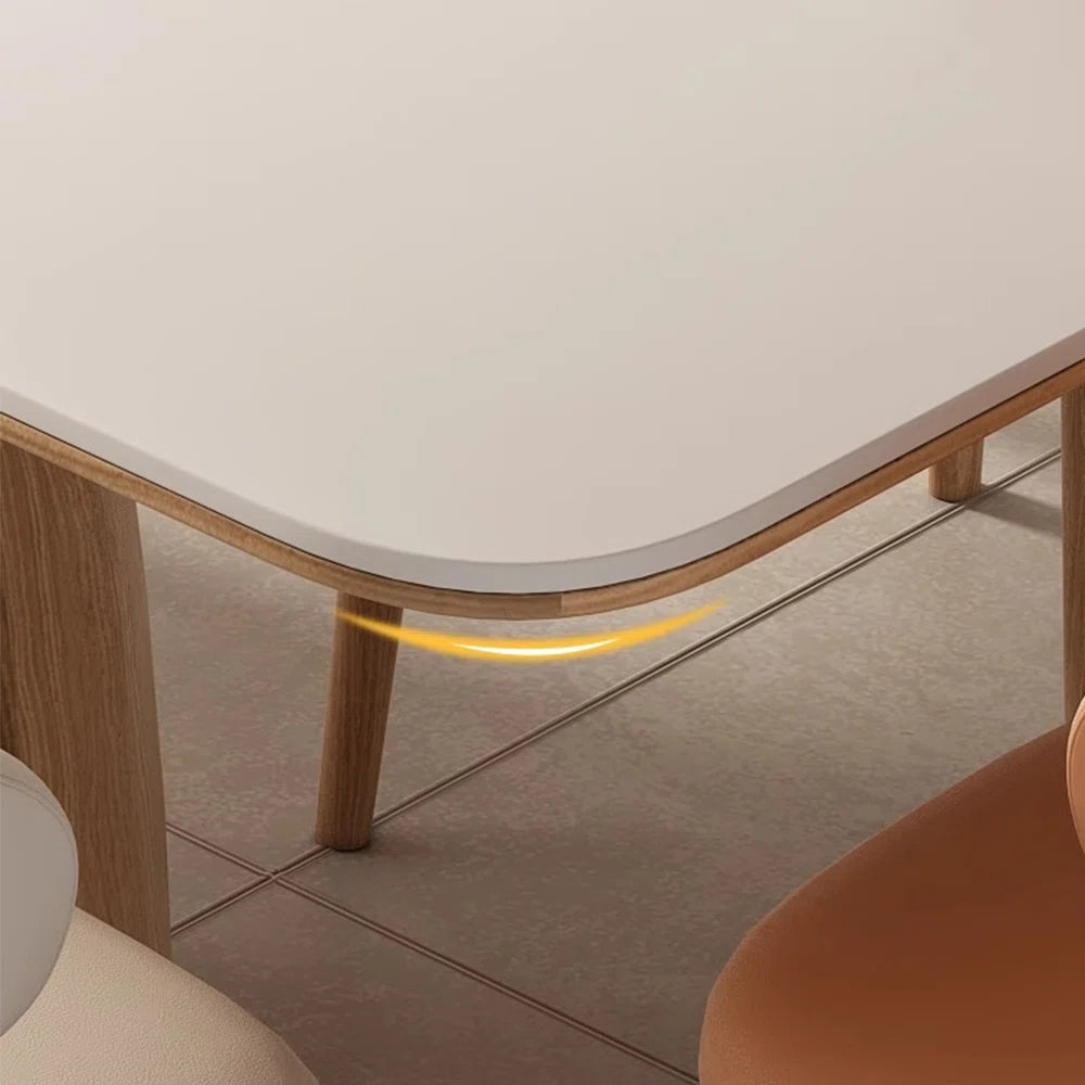 ترابيزة سفرة خشب زان - 5 قطع - HMS51