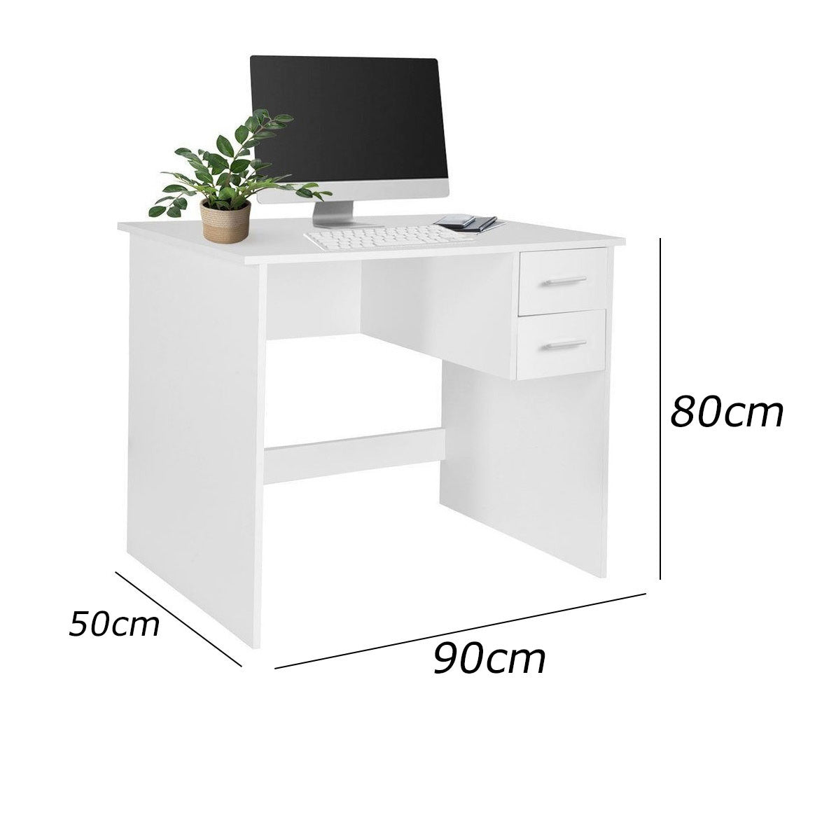 Desk 90x50cm - FAN414 – Chic Homz