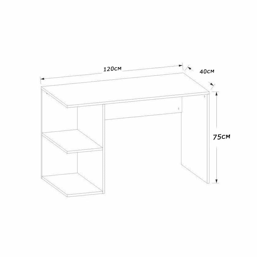 مكتب 120×75سم- FAN17