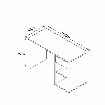 Desk 100 x 75 cm - FAN20