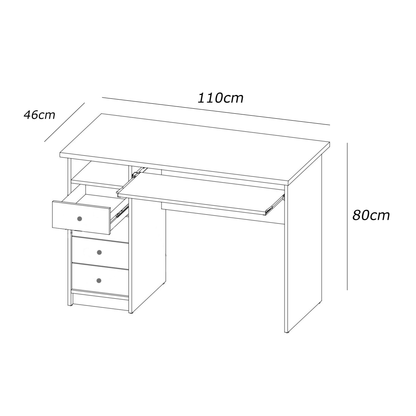 مكتب 110×46سم - FAN222