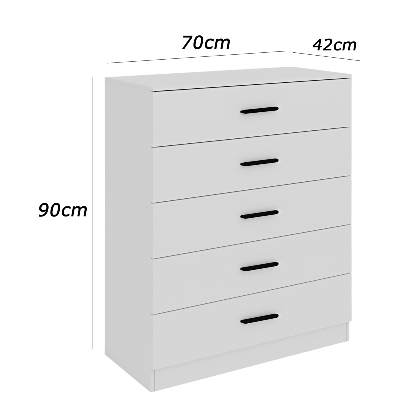 وحدة أدراج 90×70سم - FAN794
