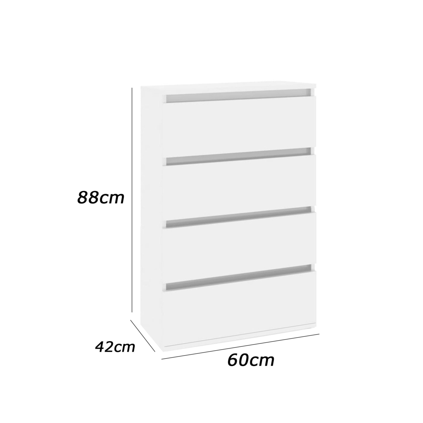 Drawer unit 88×42cm - FAN806