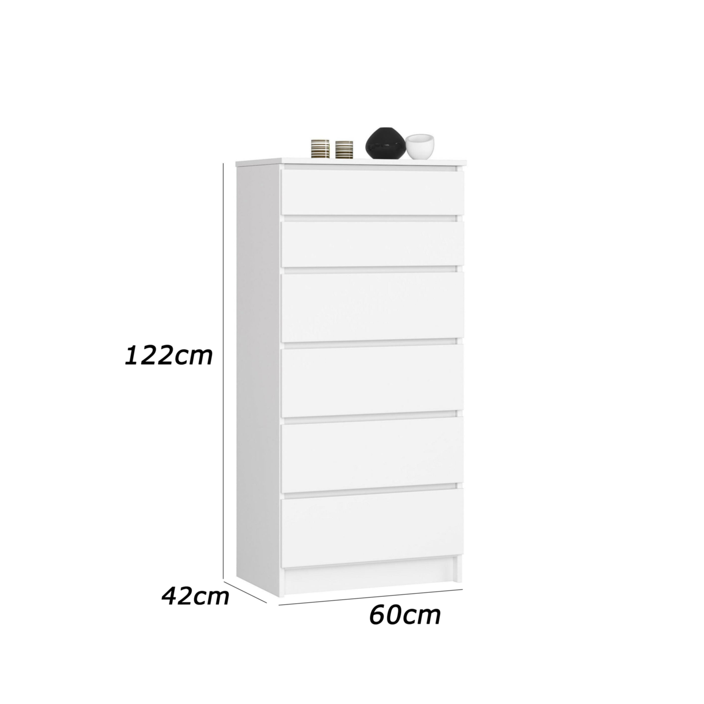 وحدة أدراج 122×42سم - FAN820
