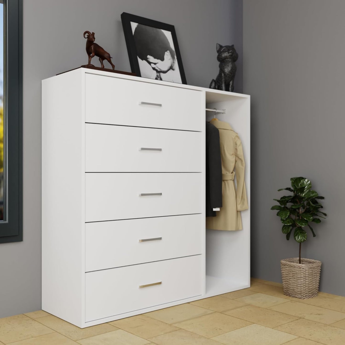 وحدة أدراج 96×40سم - FAN836