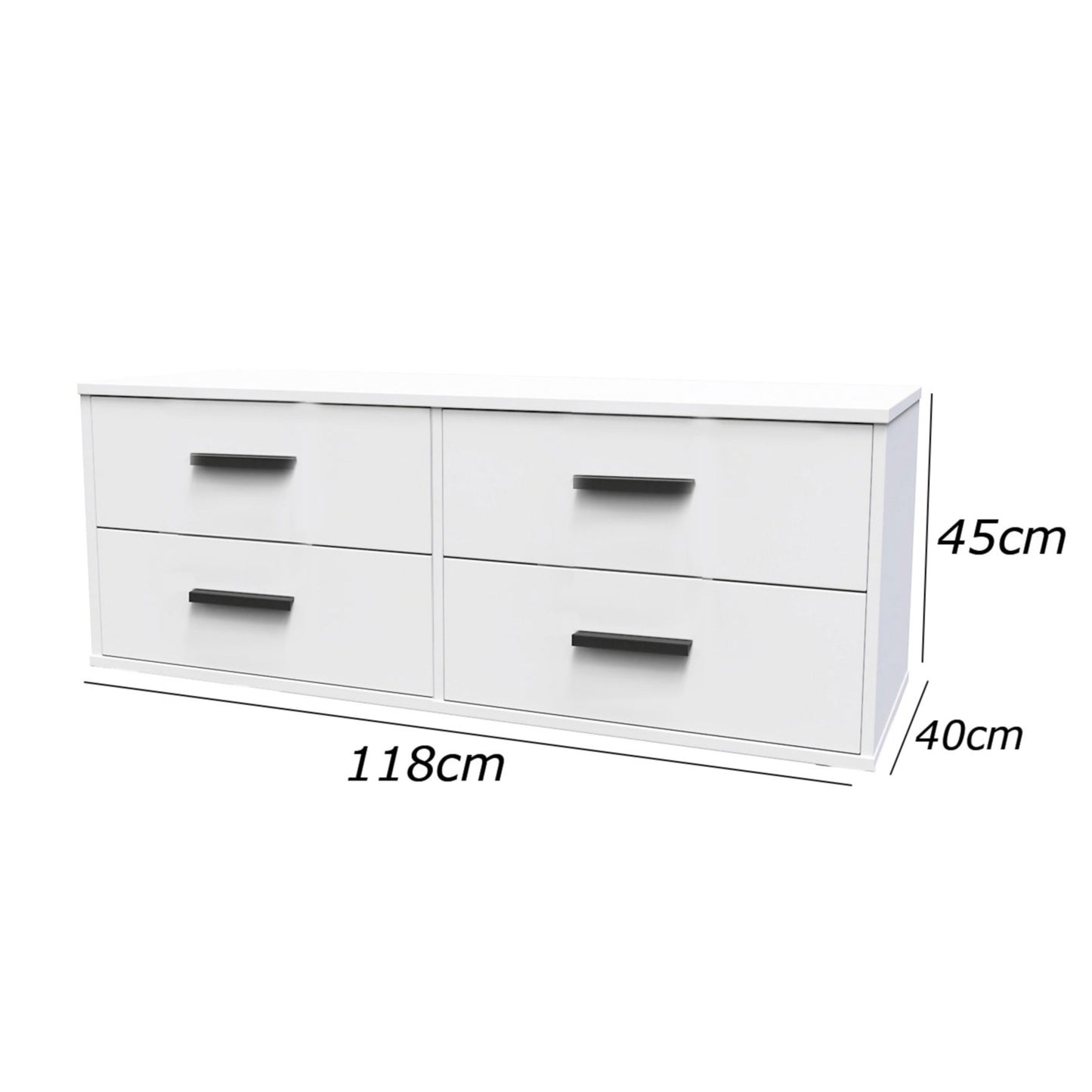 وحدة أدراج 118×40سم - FAN839