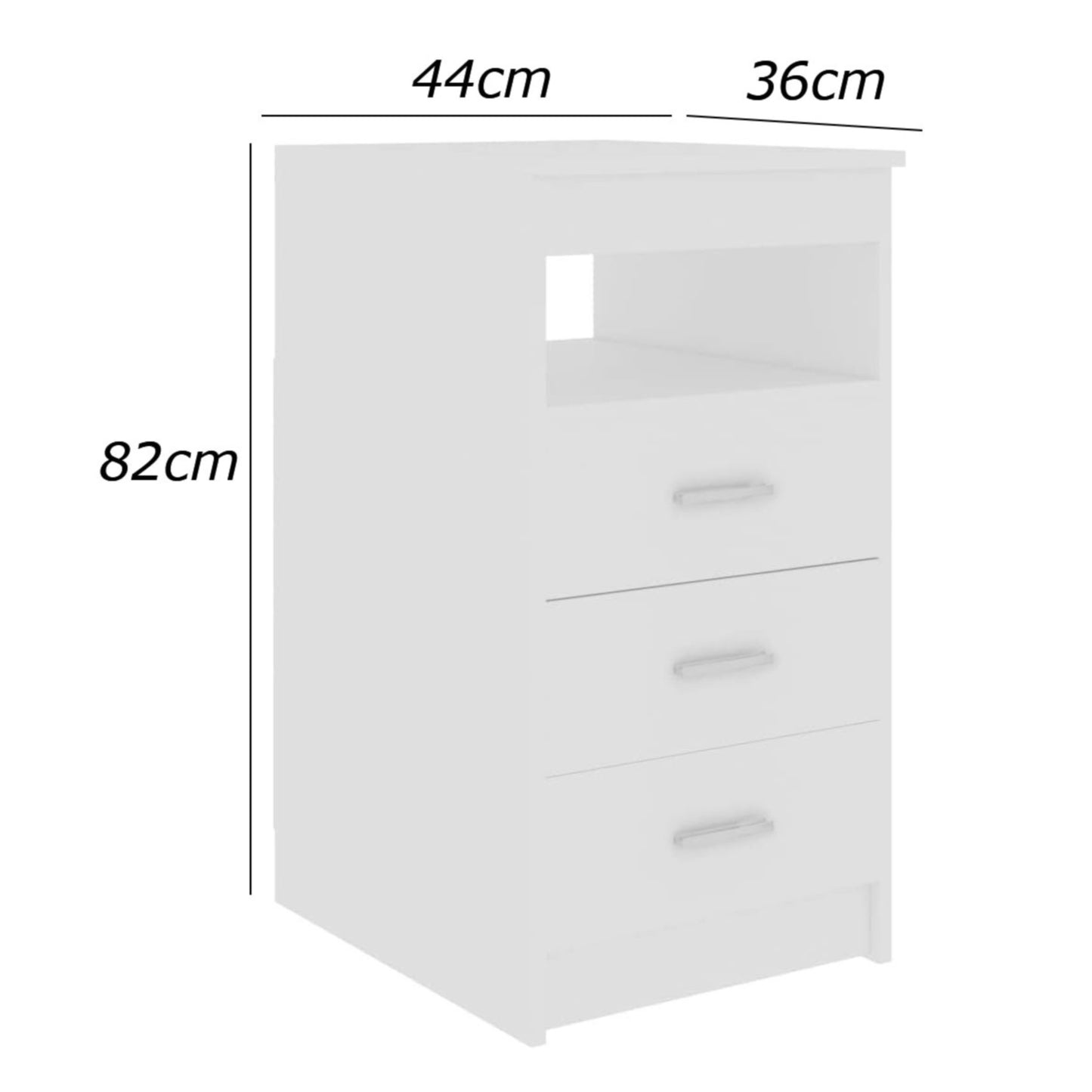وحدة أدراج 82×36سم - FAN850