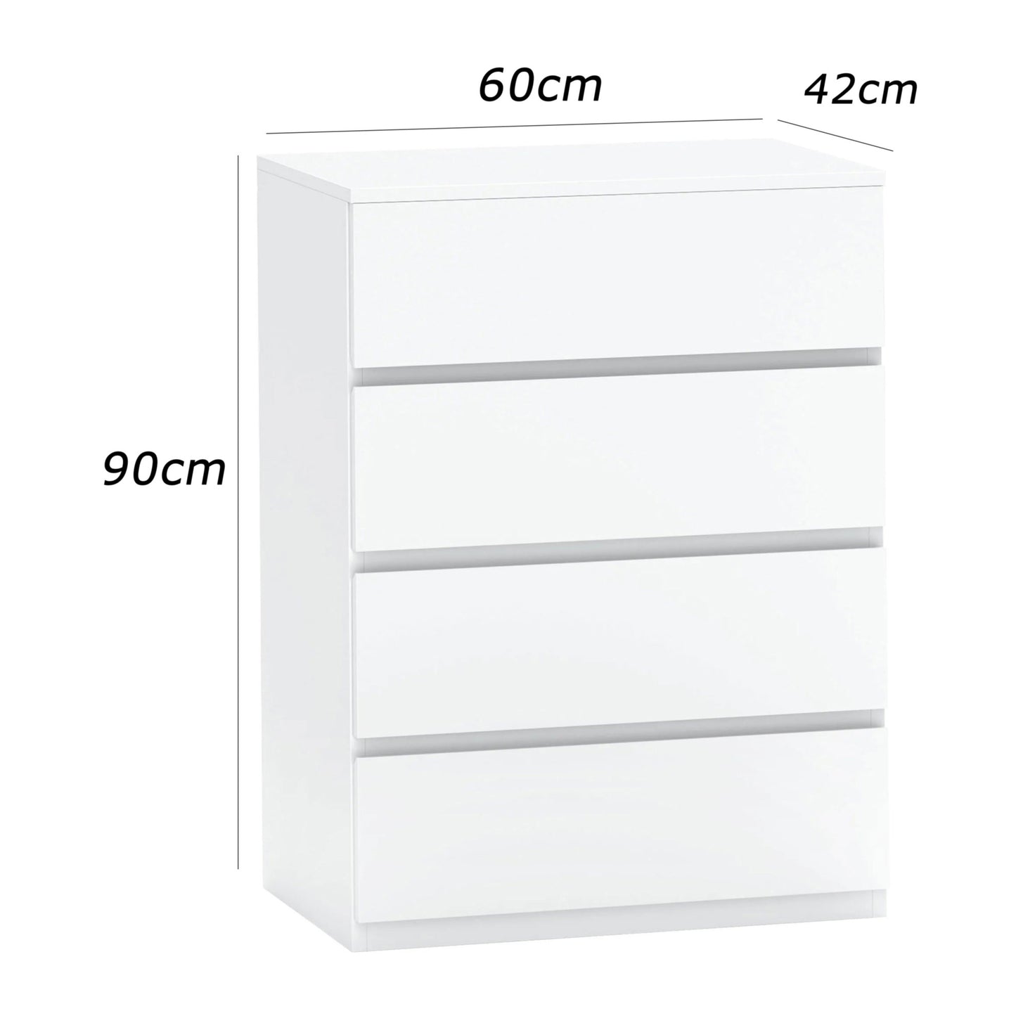 وحدة أدراج 90×60سم - FAN859