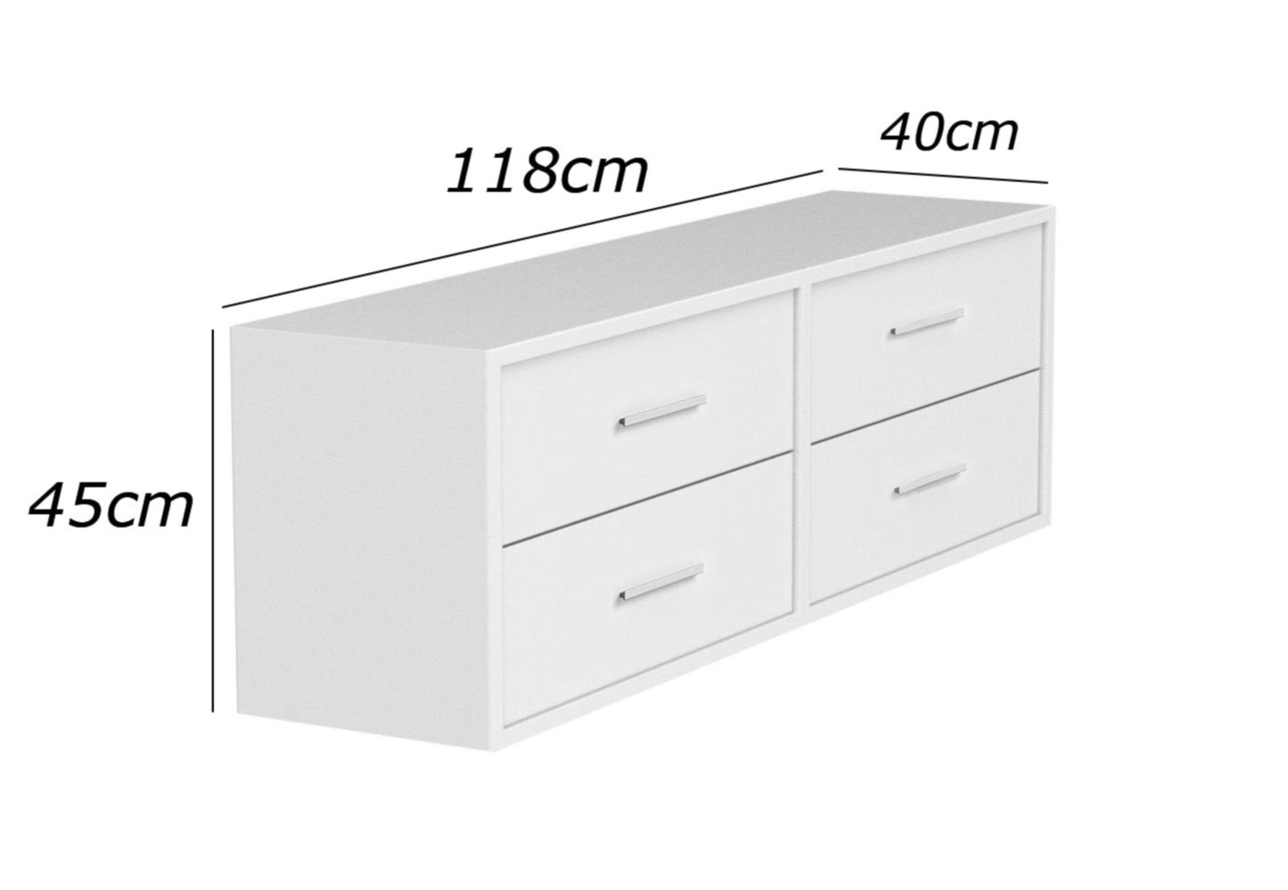 Drawer unit 118×45cm - FAN868