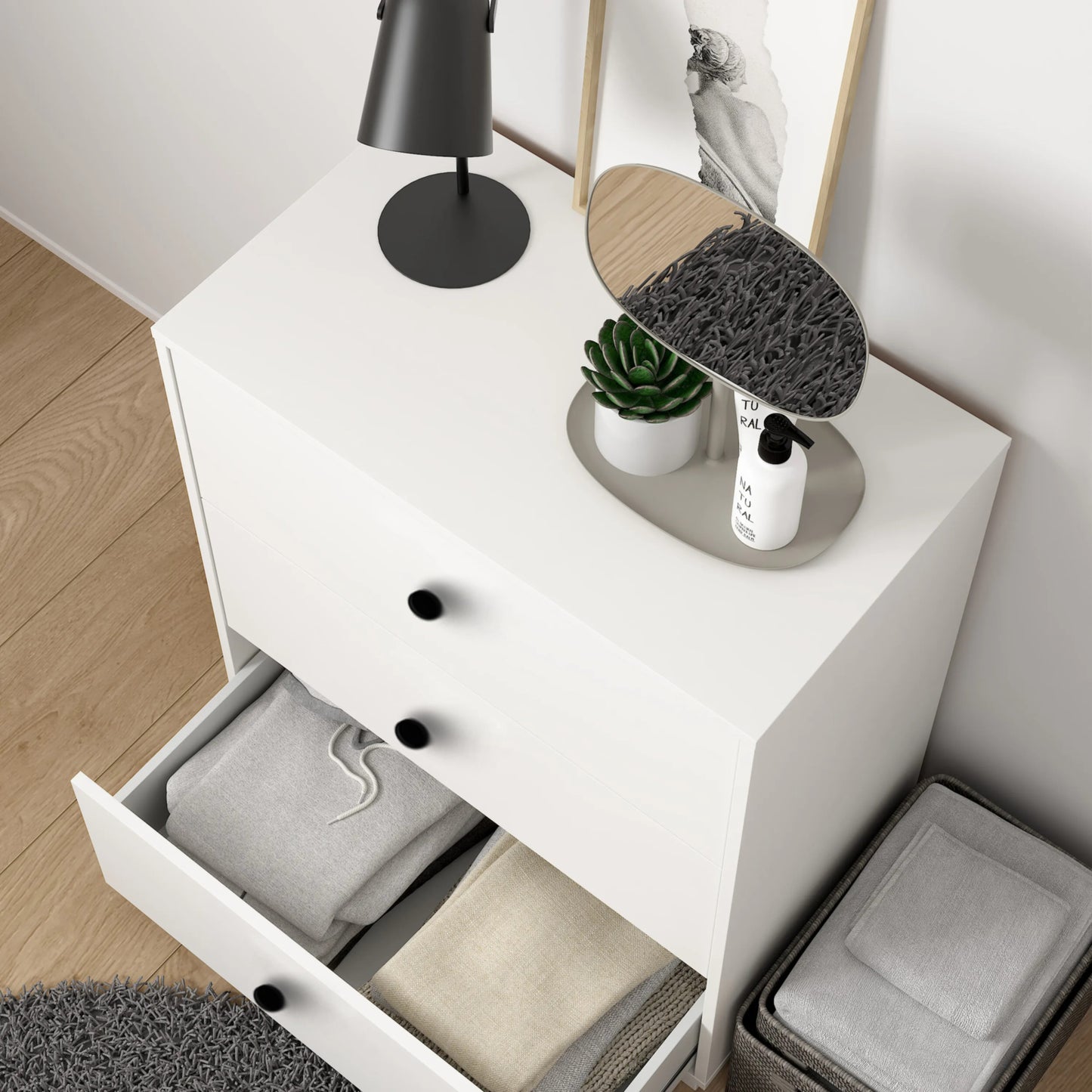 وحدة أدراج 78×70سم - FAN716