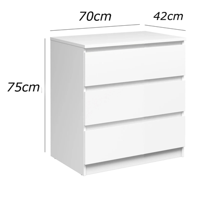 وحدة أدراج 75×70سم - FAN934
