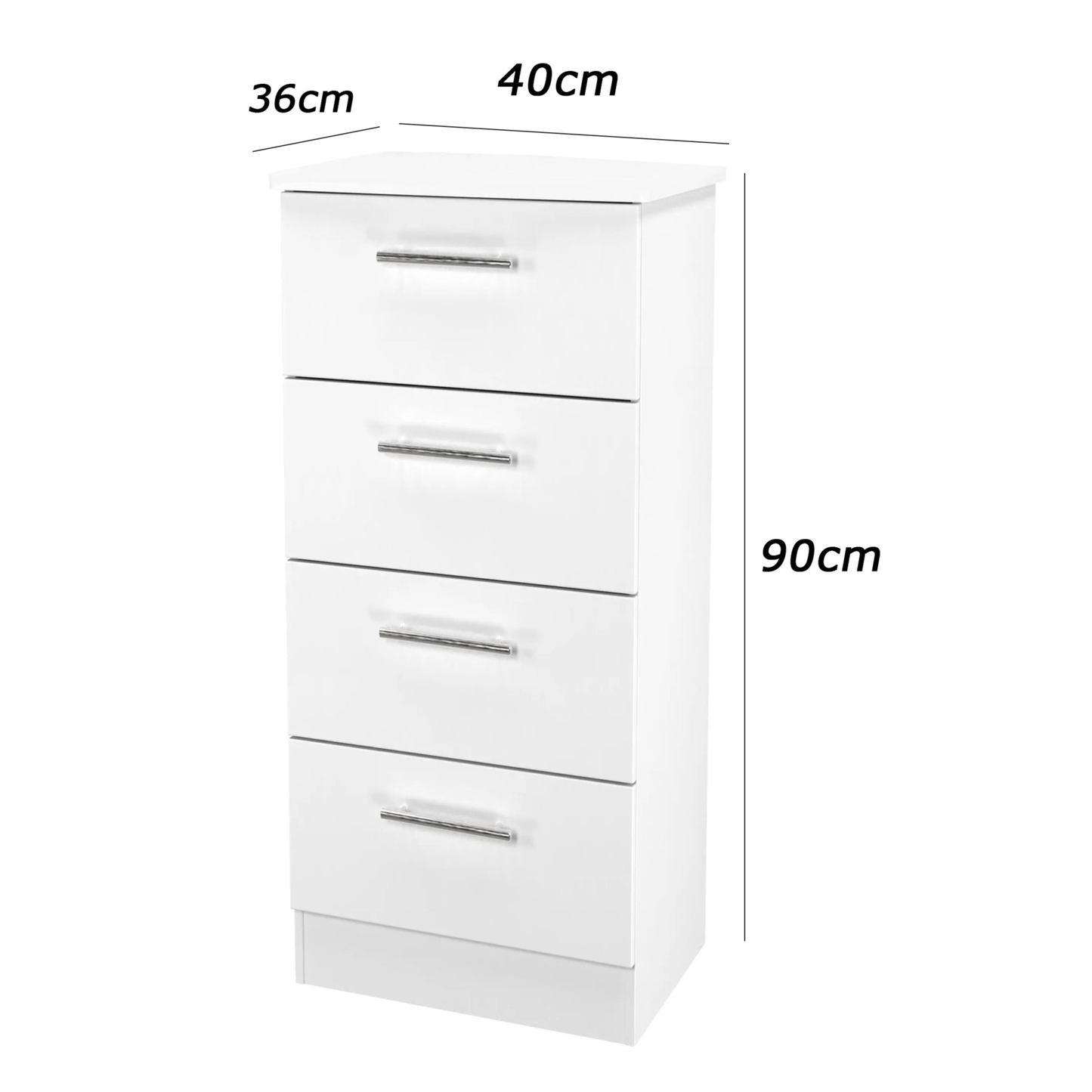 وحدة أدراج 90×40سم - FAN733