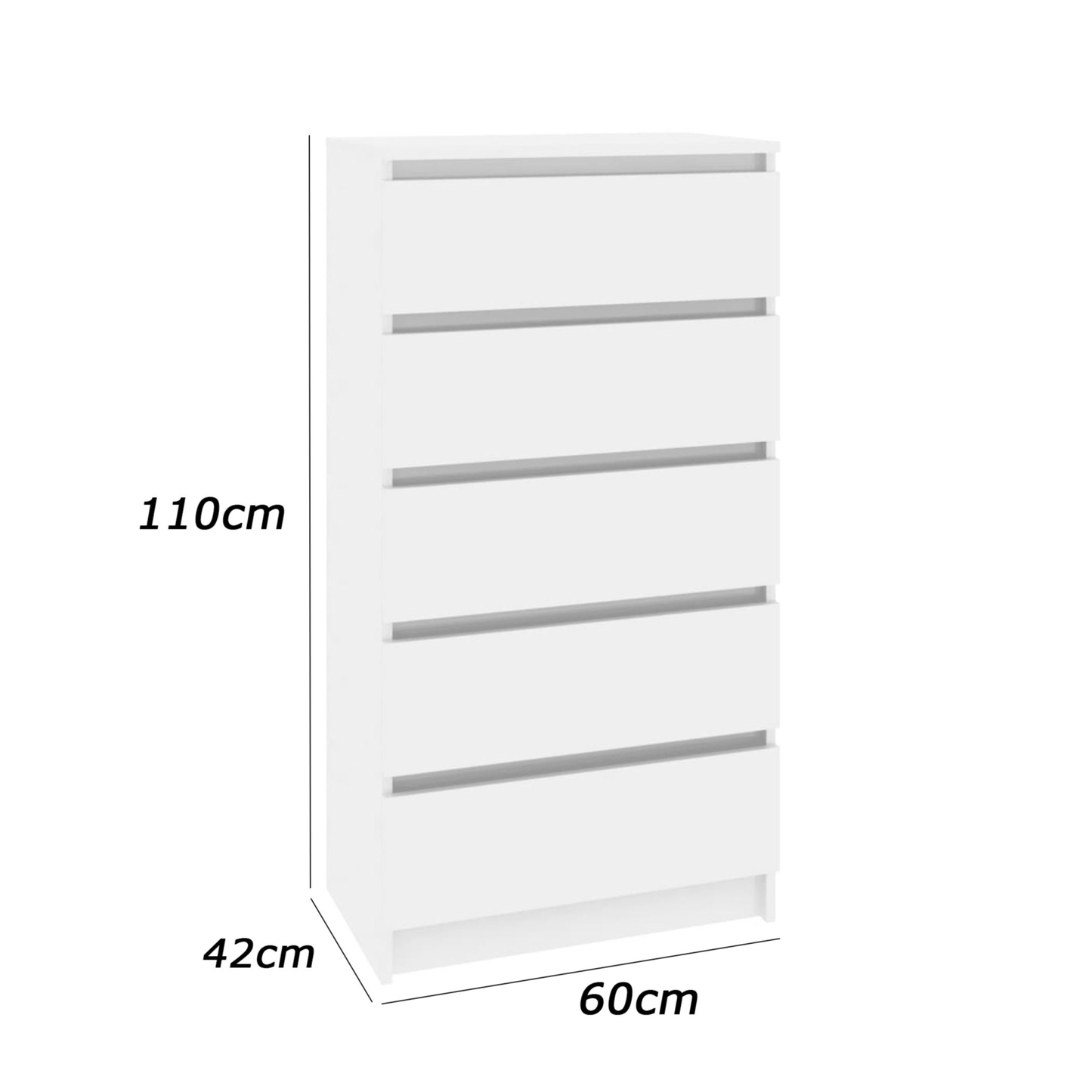 وحدة أدراج 110×60سم - FAN735