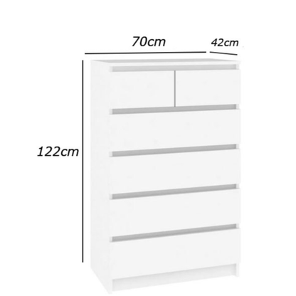 وحدة أدراج 122×70سم - FAN742