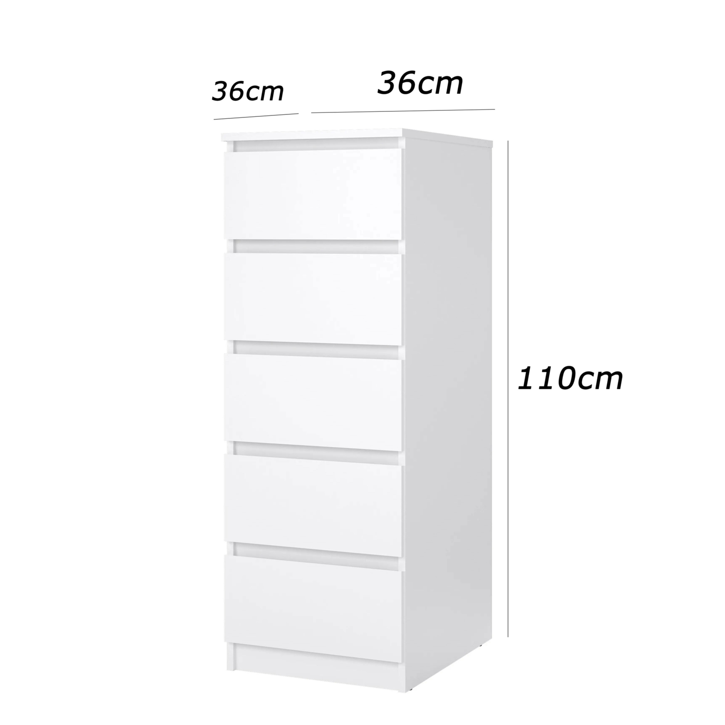 وحدة أدراج 110×36سم - FAN744
