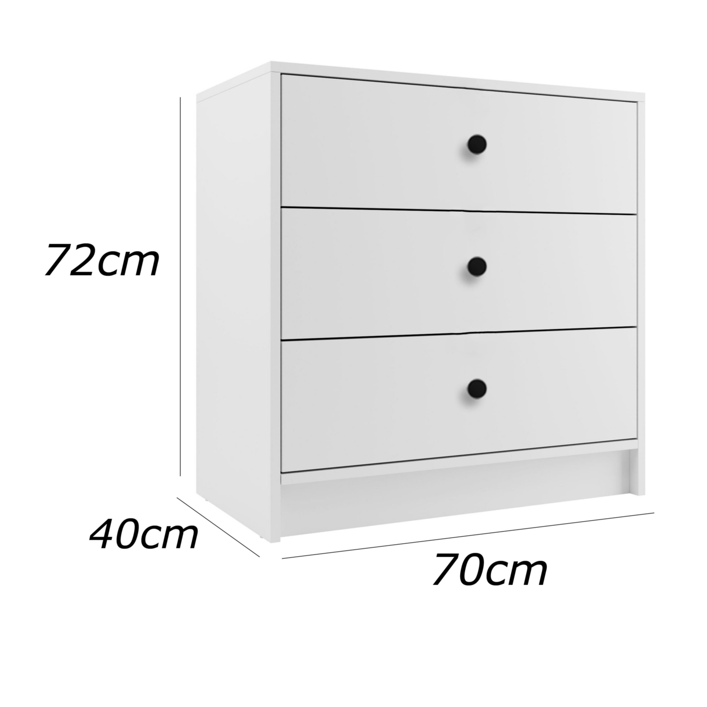 وحدة أدراج 72×70سم - FAN709
