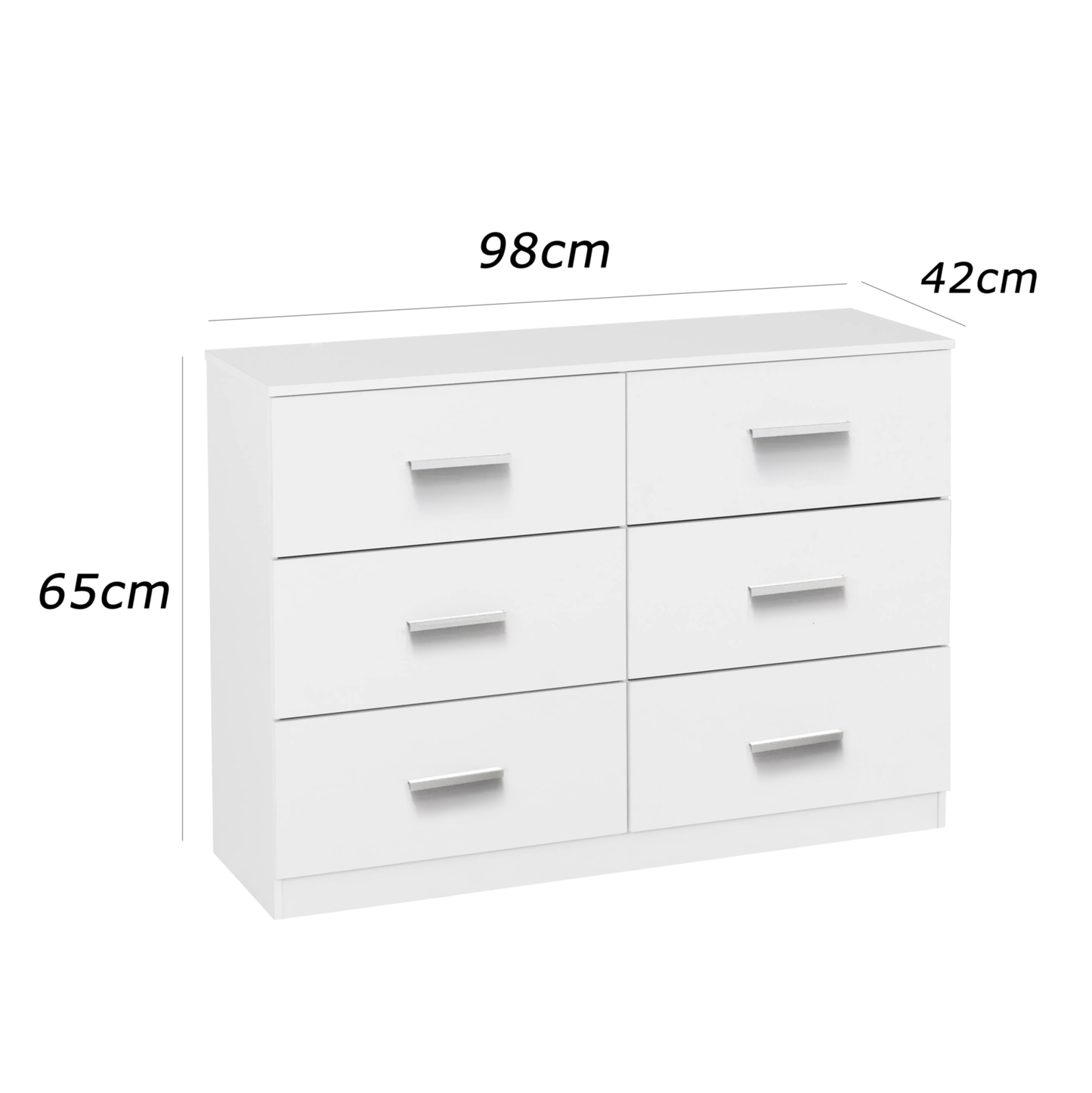 وحدة أدراج 98×42سم - FAN753