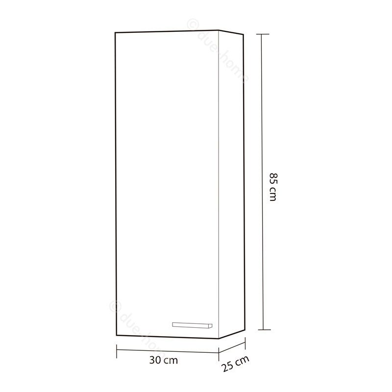 Bathroom Storage Unit 85x30cm - KAF35