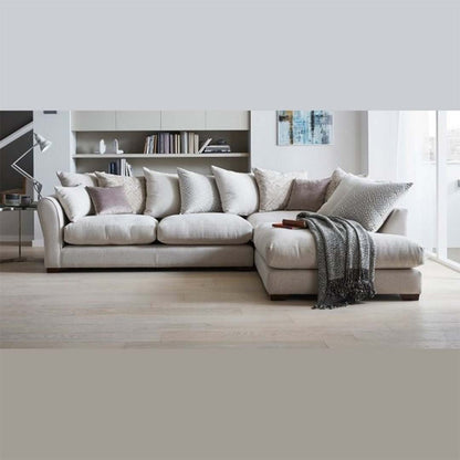 Beech wood sofa corner 280 x 180 cm - DECO130