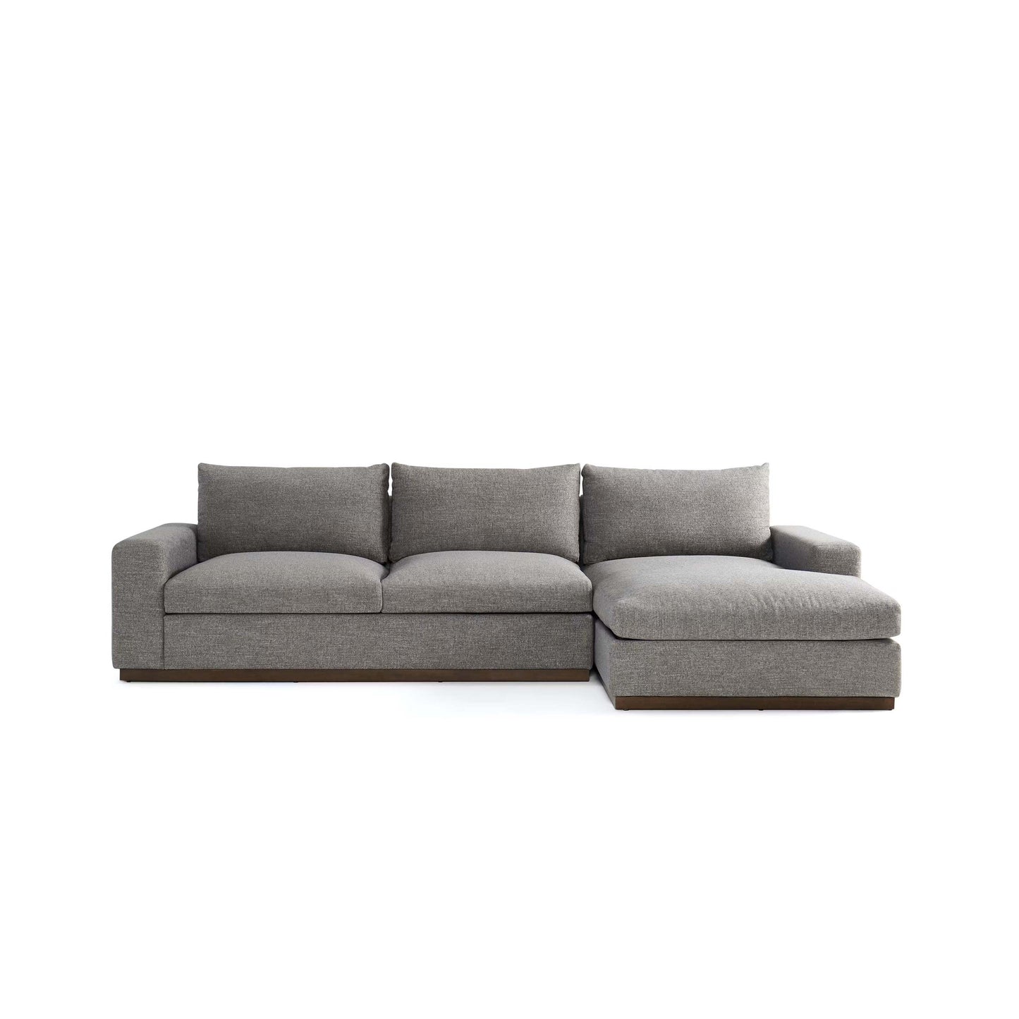 Beech wood sofa corner 260 x 180 cm - DECO128