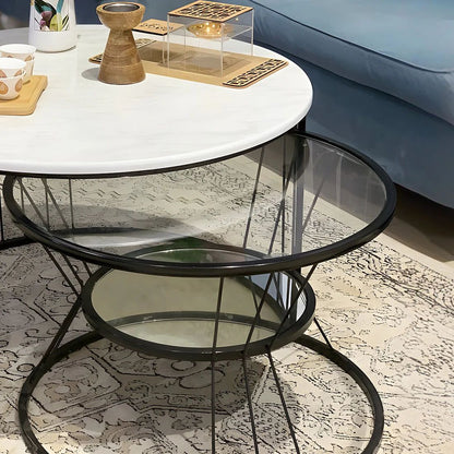 Coffee tables set - 2 pieces - HIN189