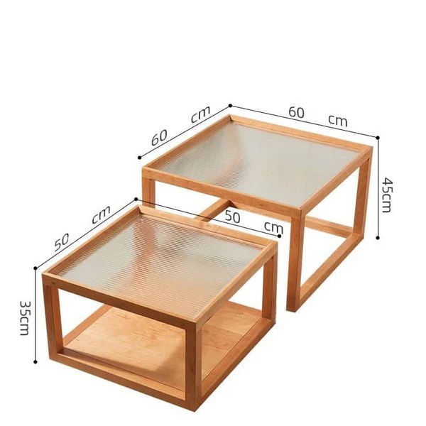 Coffee tables set - 2 pieces - HIN195