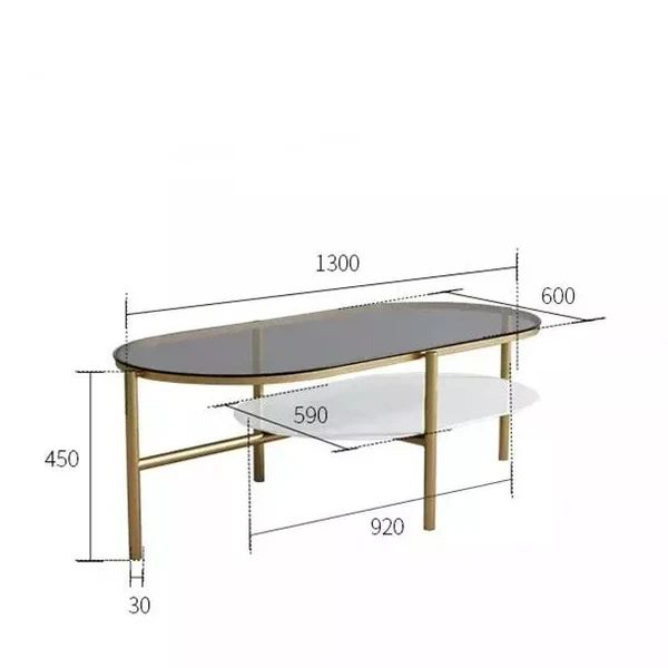 Coffee table 130 x 60 cm - HIN233