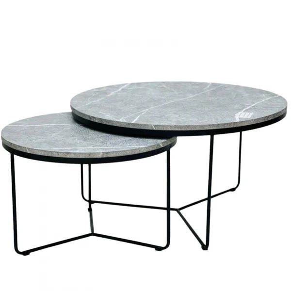 Coffee tables set - 2 pieces - HIN241