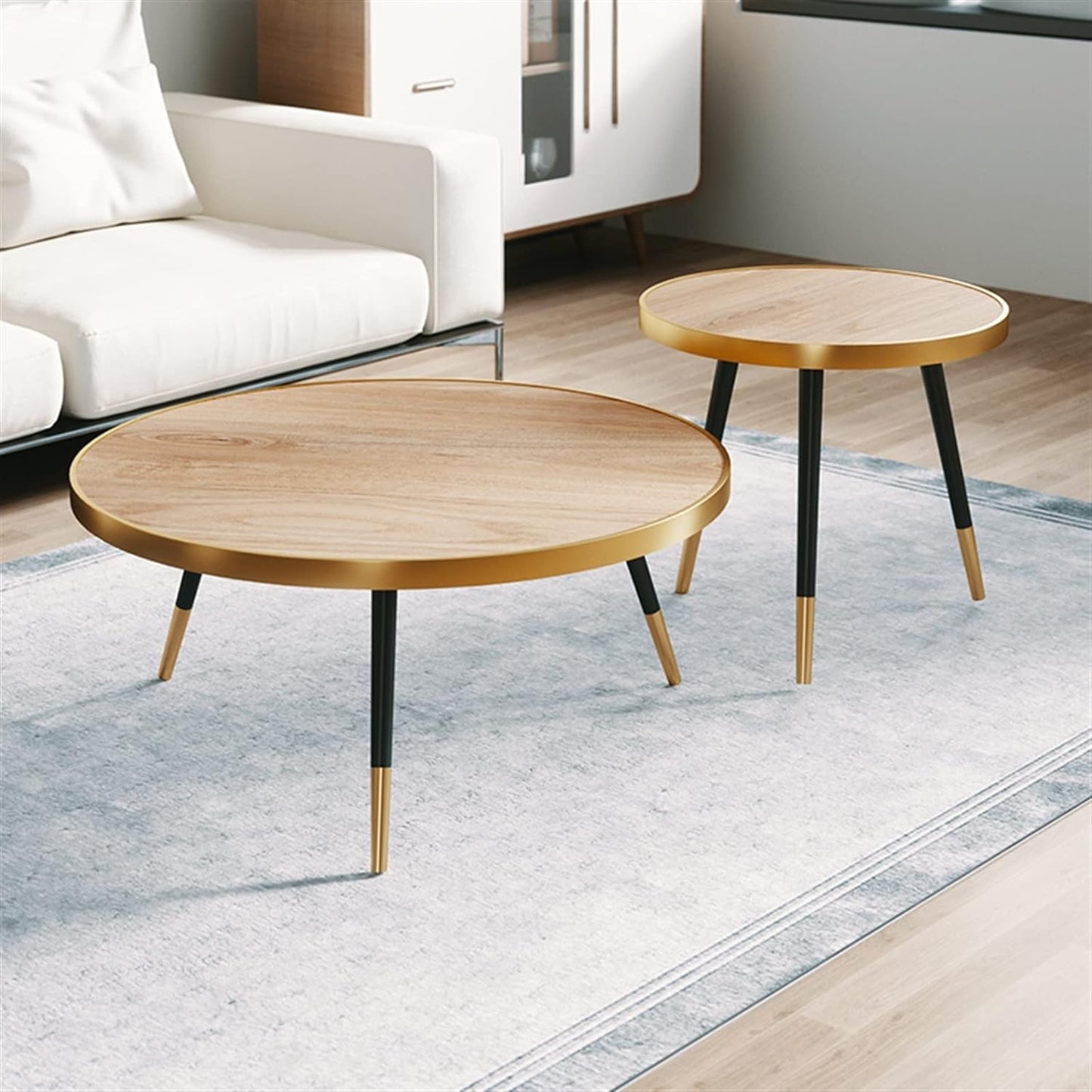 Coffee tables set - 2 pieces - HIN242