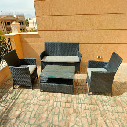 طقم أثاث خارجي - 4 قطع - ORN64