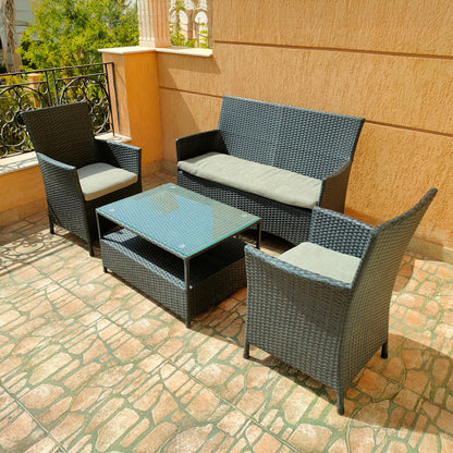 طقم أثاث خارجي - 4 قطع - ORN64