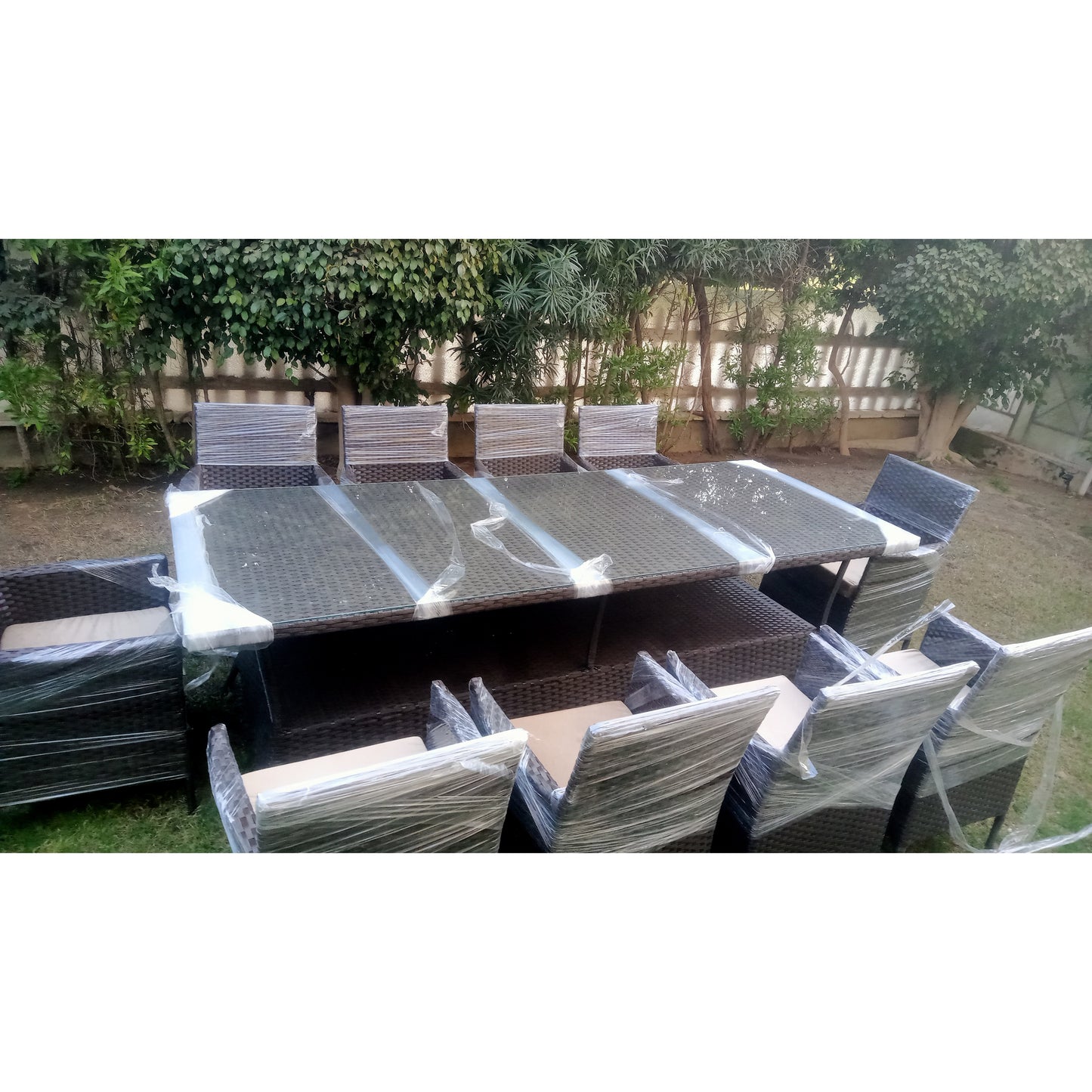 Outdoor dining table - 11 pieces - FOD29