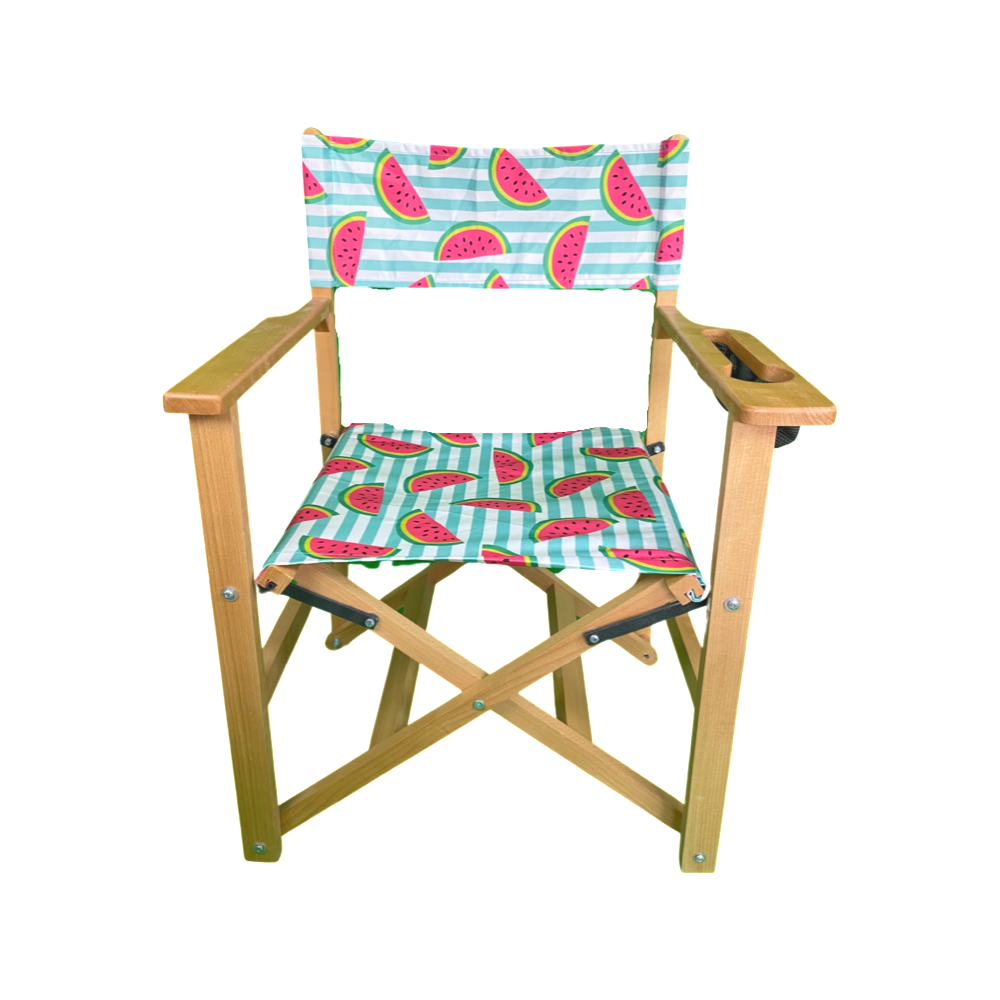 Beach chair 50 70 cm watermelon FLAM124 Chic Homz