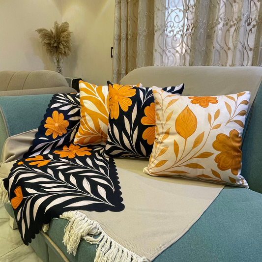 طقم كوشن مع رانر