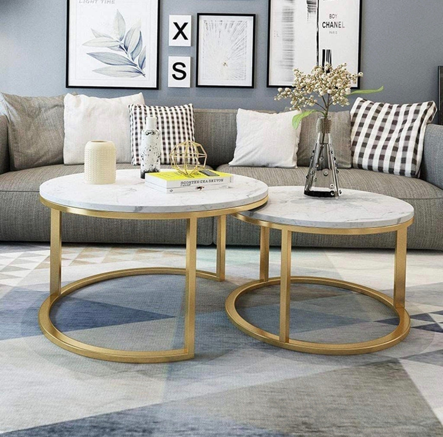 Coffee tables set - two pieces - JO66