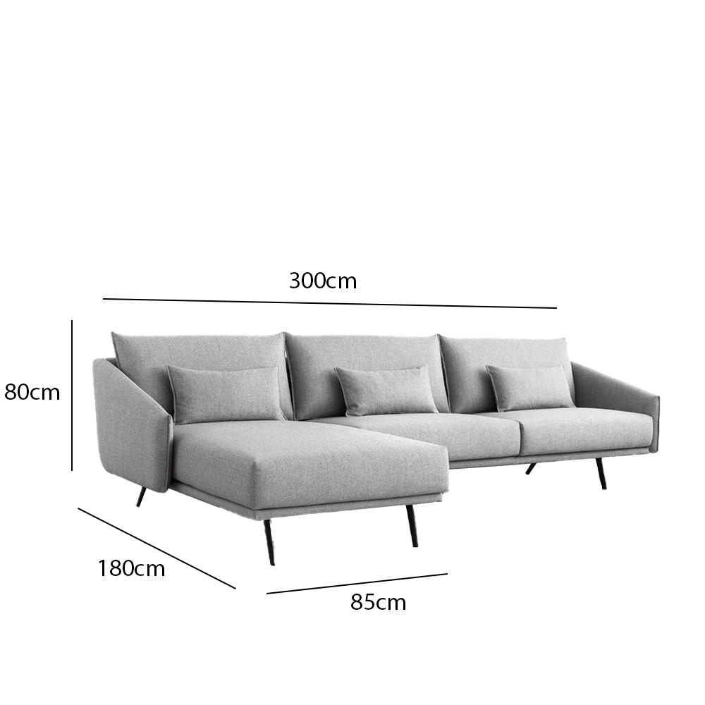sofa Corner 300 x 180 cm - Multiple colors - KM100