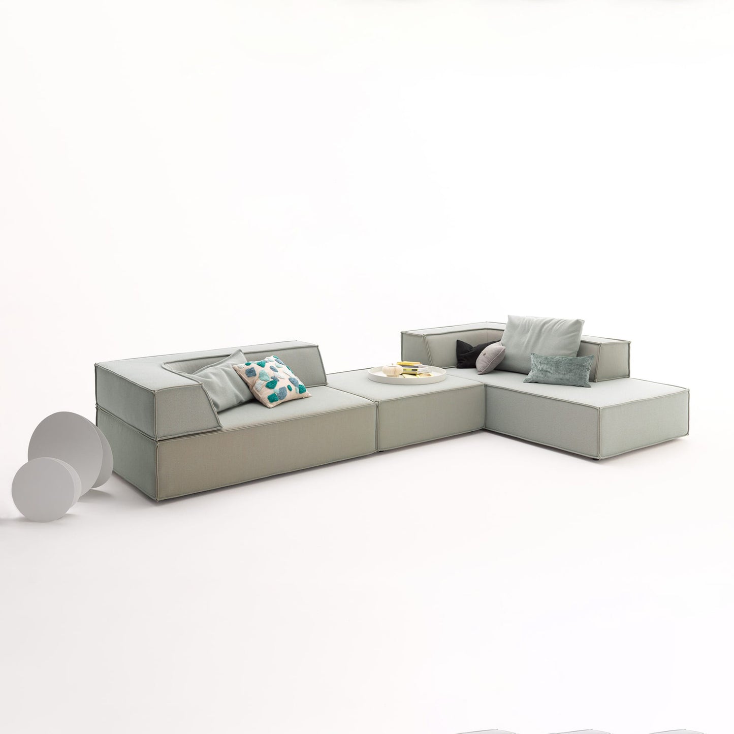 Corner sofa 350 x 220 cm - multiple colors - MK38