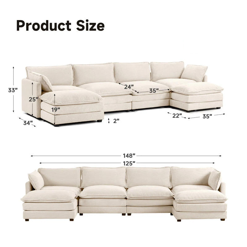 ركنة خشب زان 375×90سم - HMS12