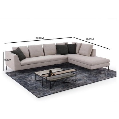 ركنة خشب زان 300×180سم - HMS13