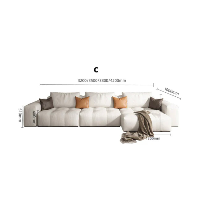 ركنة خشب زان 420×100سم - HMS4