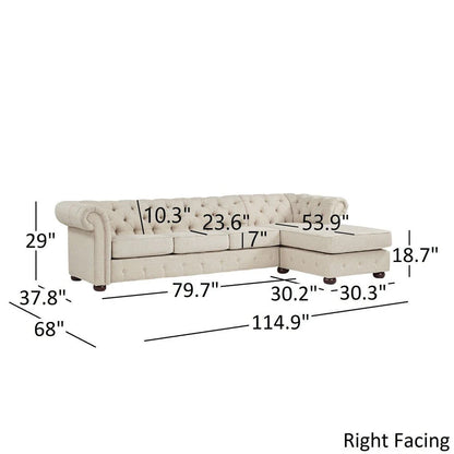 ركنة خشب زان 290×95سم - HMS9