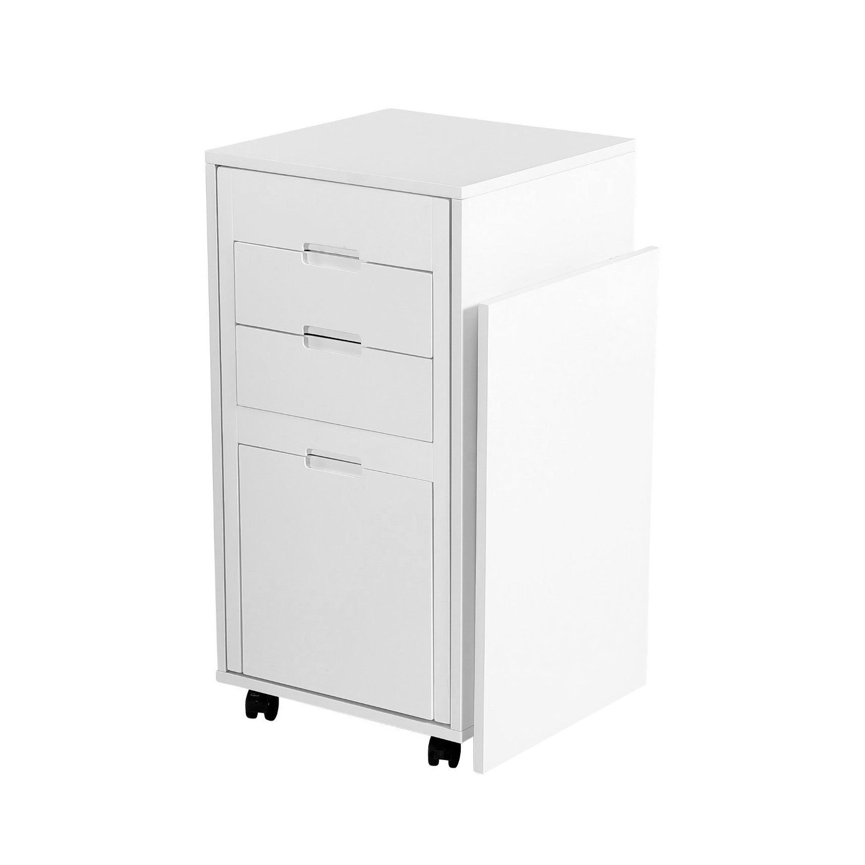 Foldable desk with deals drawers