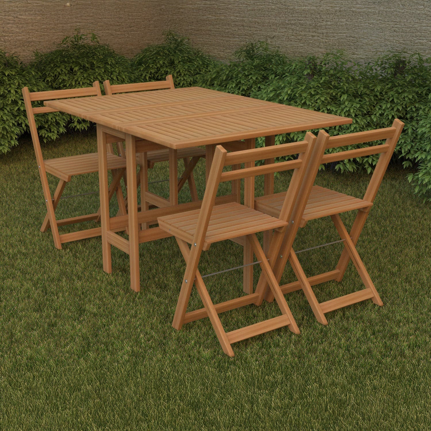 طاولة طعام خارجية 5 قطع