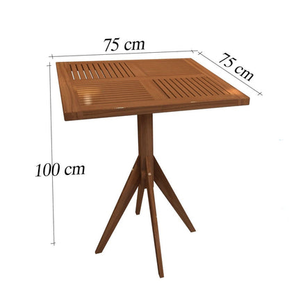 Beech Wood Table 75×75 cm - MNR45