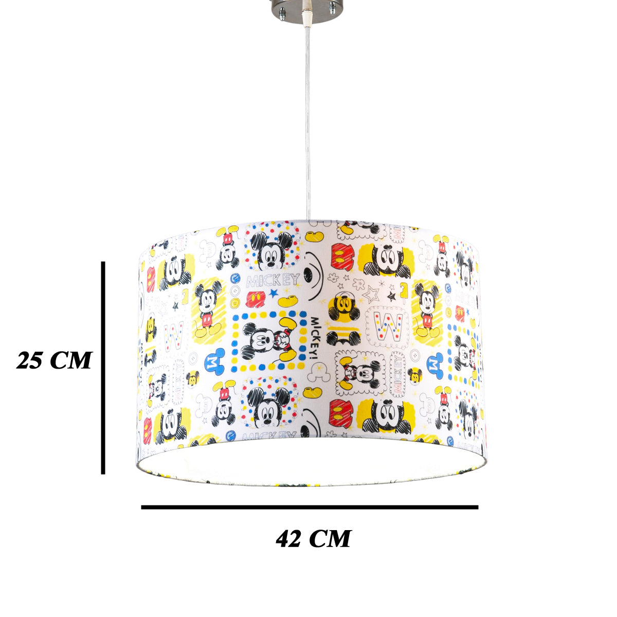 Children's Ceiling Lamp 25x42cm - TBS967