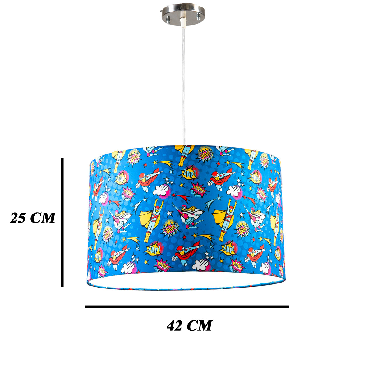 Children's Ceiling Lamp 25x42cm - TBS979