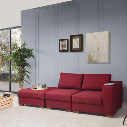 Sofa with Pouf 85×300 cm - DECO135