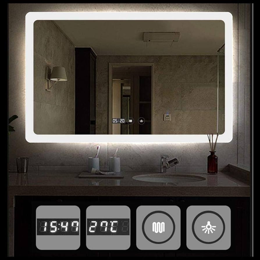 مرايا ليد تاتش 100×80سم - MOW45