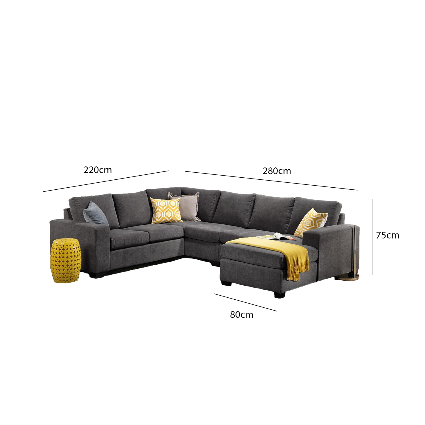 220 x 220 corner sofa deals